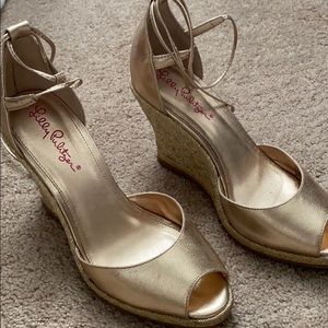 Lily Pulitzer wedges